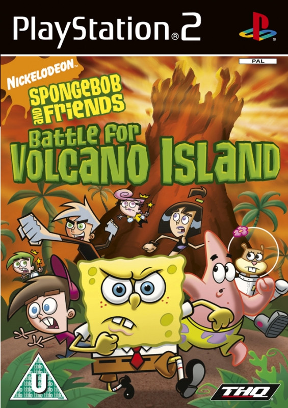 Spongebob De slag om Vulkaan Eiland afbeelding