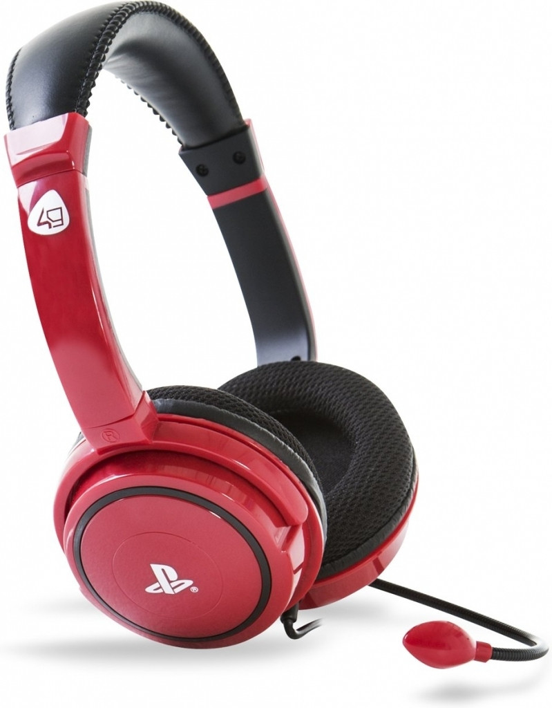 4Gamers Pro4-40 Stereo Gaming Headset (Red)