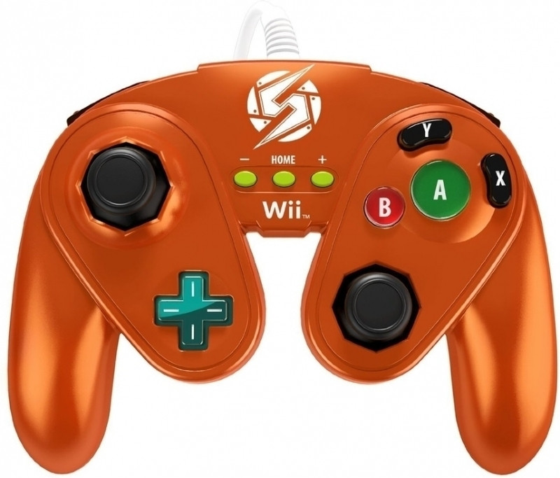 Image of Wii U Wired Fight Pad - Samus