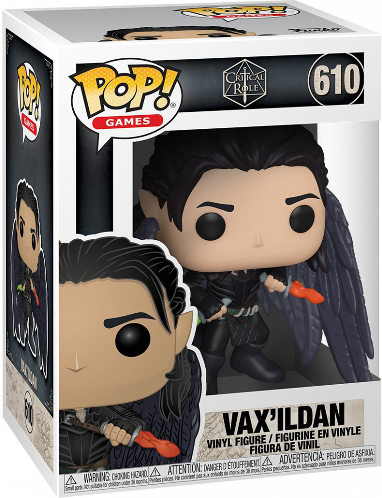 Critical Role Pop Vinyl Vax'Ildan