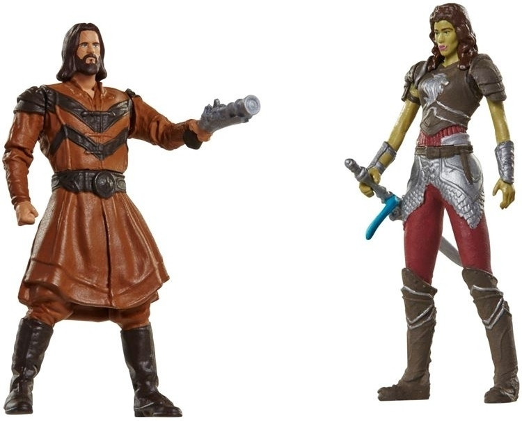 Image of Warcraft Mini Figures - Lothar vs Garona