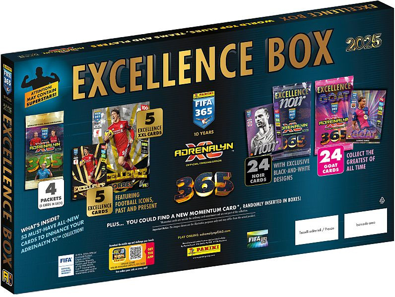 Adrenalyn XL Fifa 365 24/25 Excellence Box