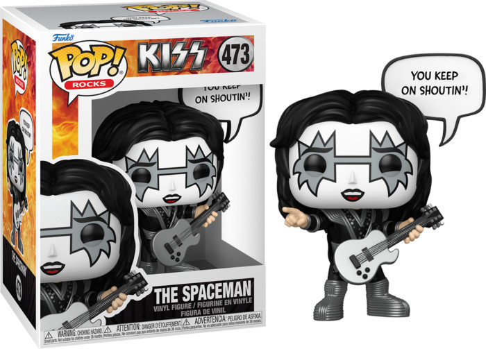 Kiss Funko Pop Vinyl: The Spaceman (You Keep on Shoutin'!) afbeelding