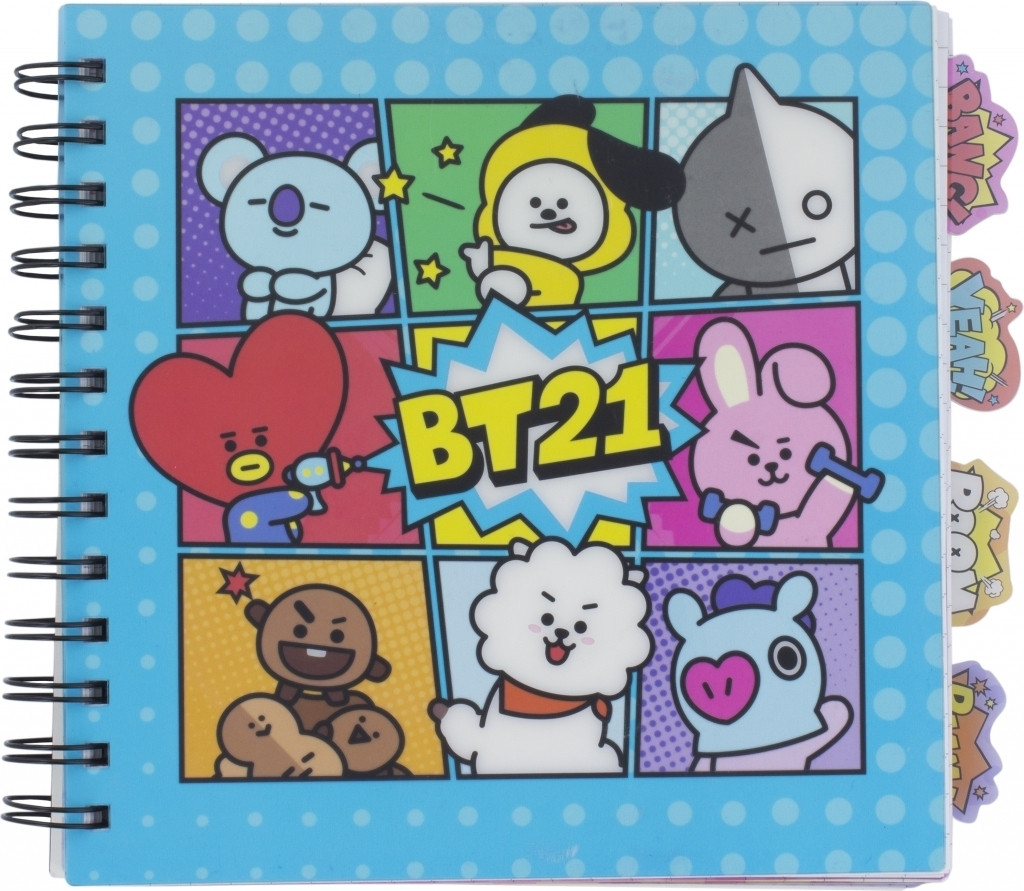 BT21 - Notebook with Dividers