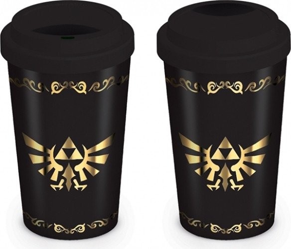The Legend Of Zelda Triforce Travel Mug pyramid international kopen in de aanbieding The Legend Of Zelda Triforce Travel Mug pyramid international kopen in de aanbieding