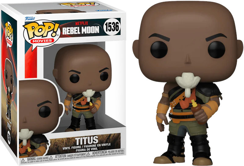 Rebel Moon Funko Pop Vinyl: Titus afbeelding