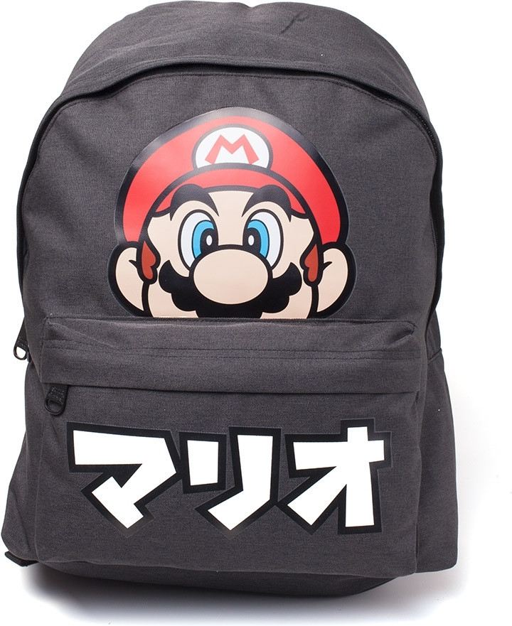 Difuzedbioworld Nintendo Super Mario Japanese Text Placed Printed Backpack difuzedbioworld kopen in de aanbieding