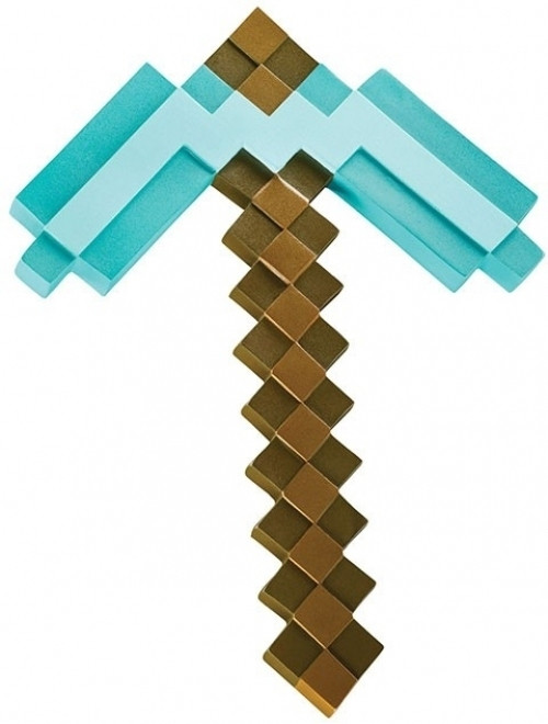 Minecraft Diamond Pickaxe (Plastic)