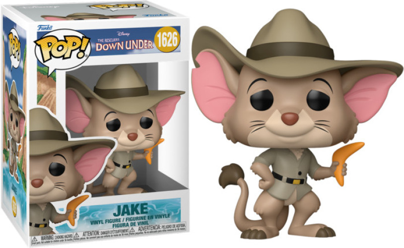 Disney The Rescuers Down Under Funko Pop Vinyl: Jake afbeelding