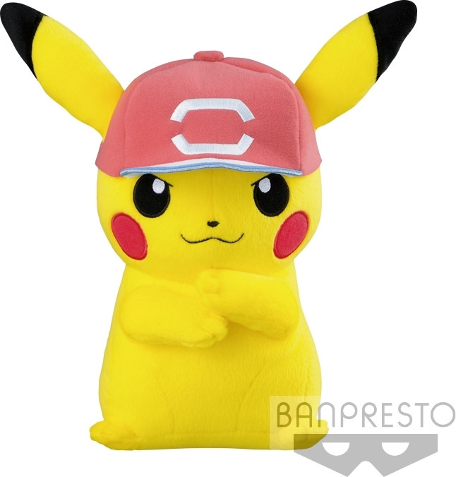 Banpresto Pokemon Pluche Pikachu With Trainer Hat banpresto kopen in de aanbieding