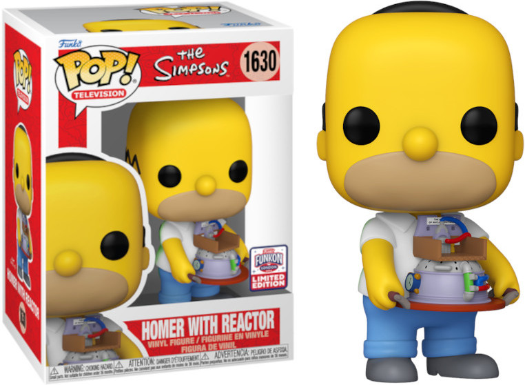 Funko POP! The Simpsons - Homer with Reactor #1630 (Funko London 2024 Exclusive)