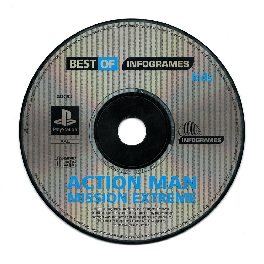 Action Man Mission Xtreme (best of infogrames) (losse disc)