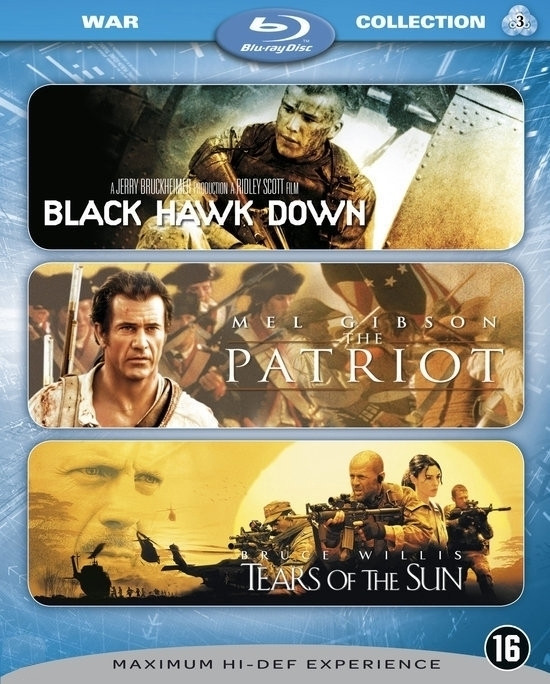 Image of Black Hawk Down/The Patriot/Tears of the Sun (Triple Pack)