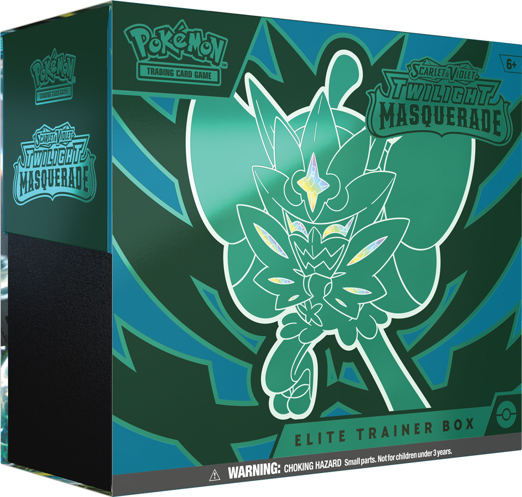 The Pokemon Company Pokemon TCG Scarlet & Violet Twilight Masquerade Elite Trainer Box