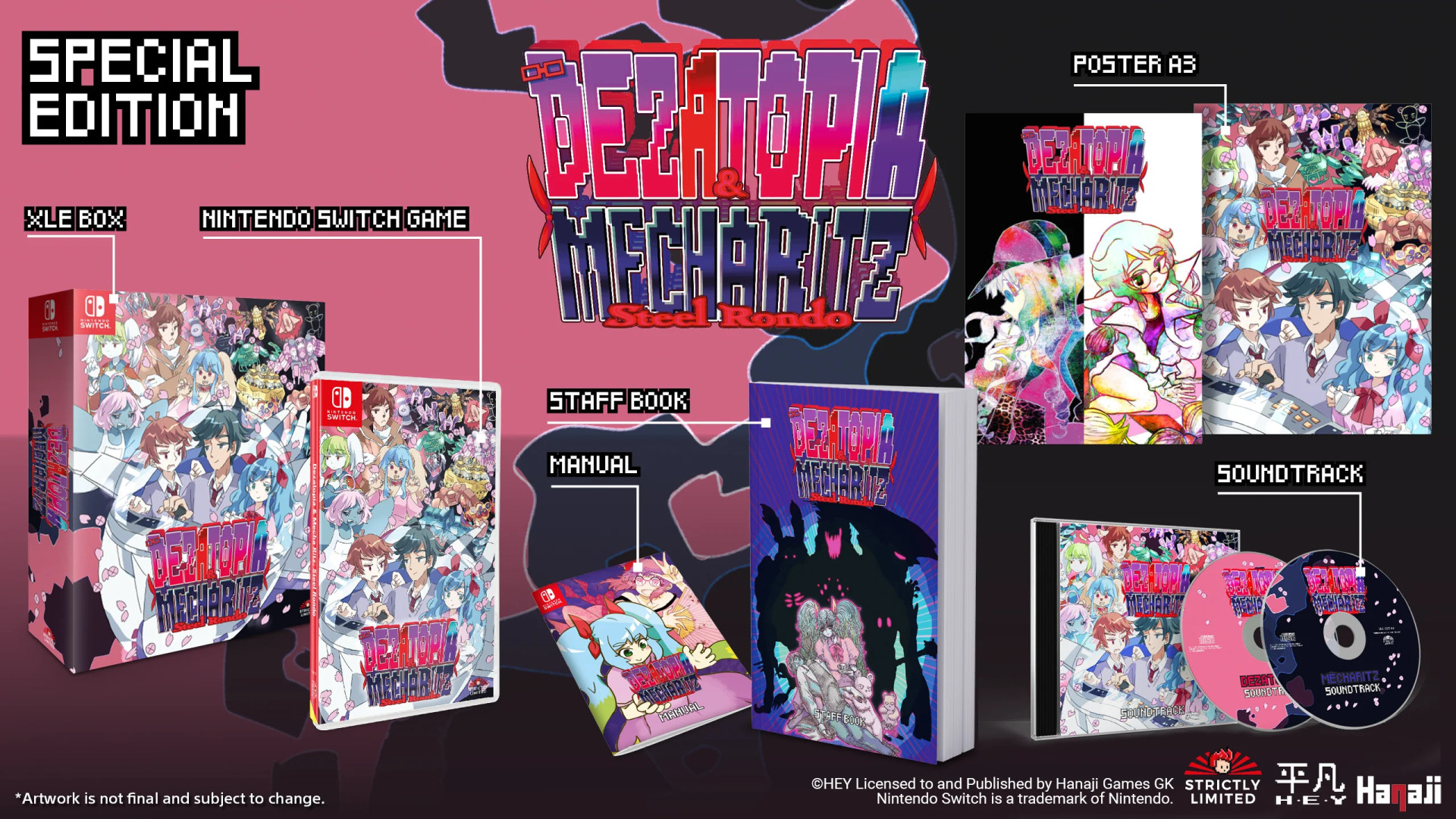 Strictly Limited Games Dezatopia & Mecha Ritz Special Edition