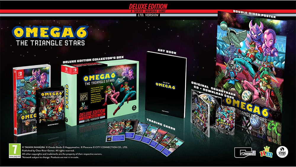 Clear River Games Omega 6 The Triangle Stars Deluxe Edition