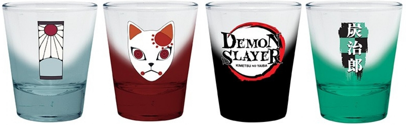 Demon Slayer - Shot Glasses 4-Pack