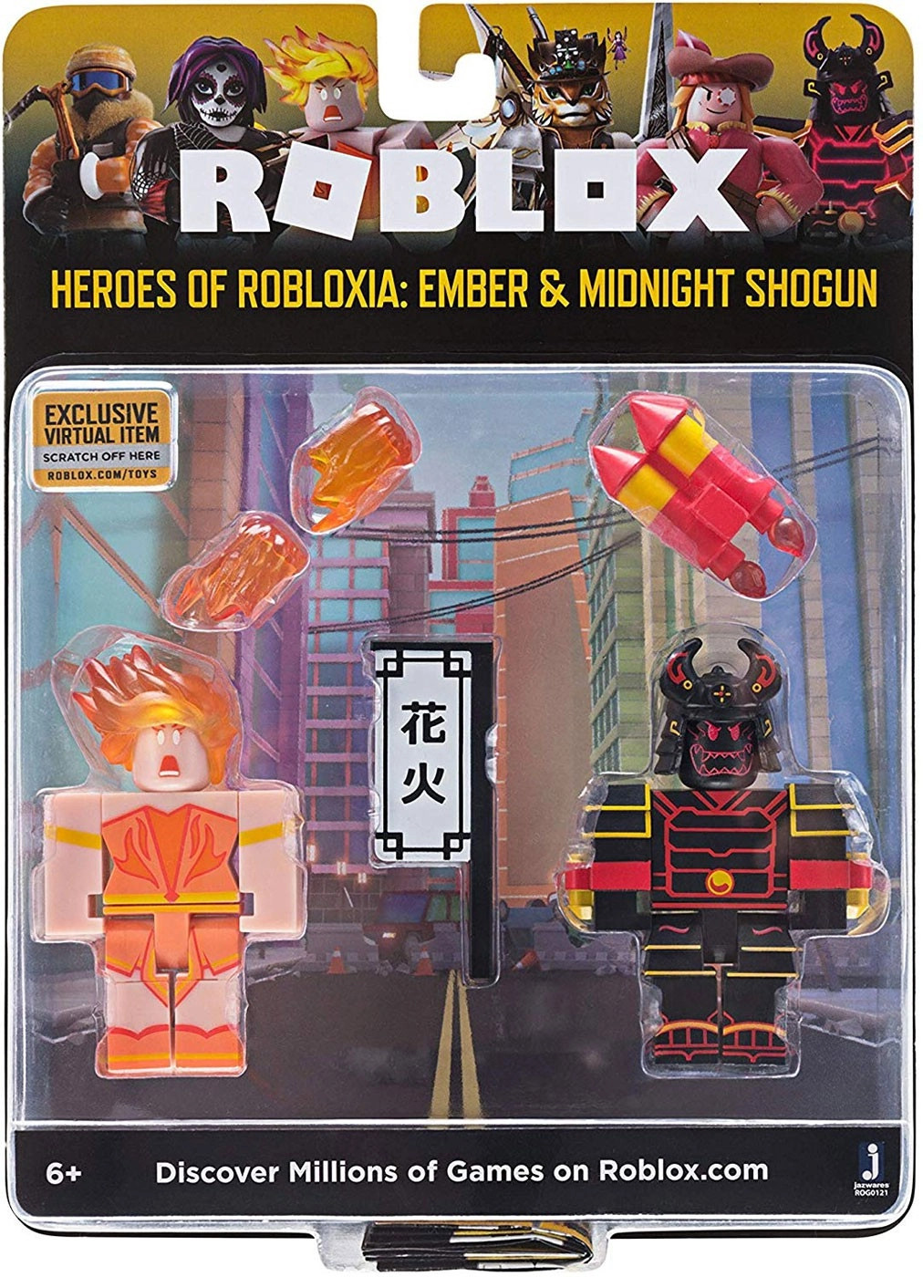 Roblox Heroes of Robloxia - Ember & Midnight Shogun
