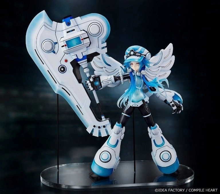 Megadimension Neptunia Vii Next White Processor Unit 1:7 Scale PVC Statue