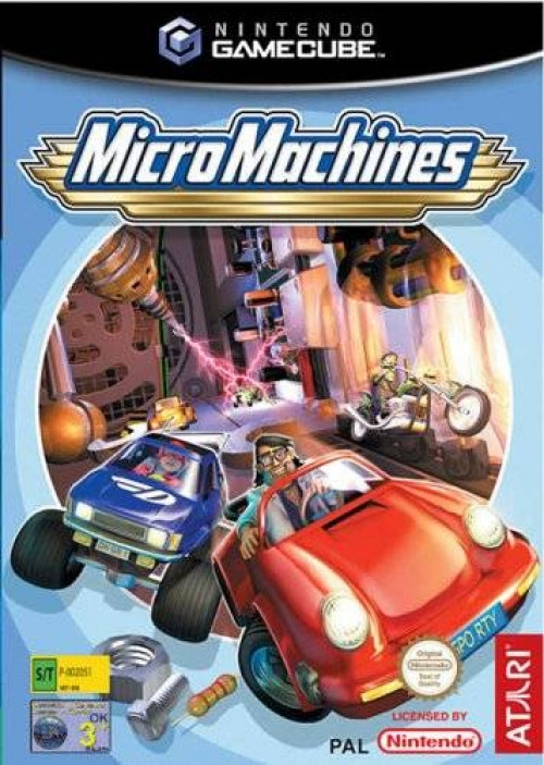 Atari Micro Machines (verpakking Duits, game Engels)