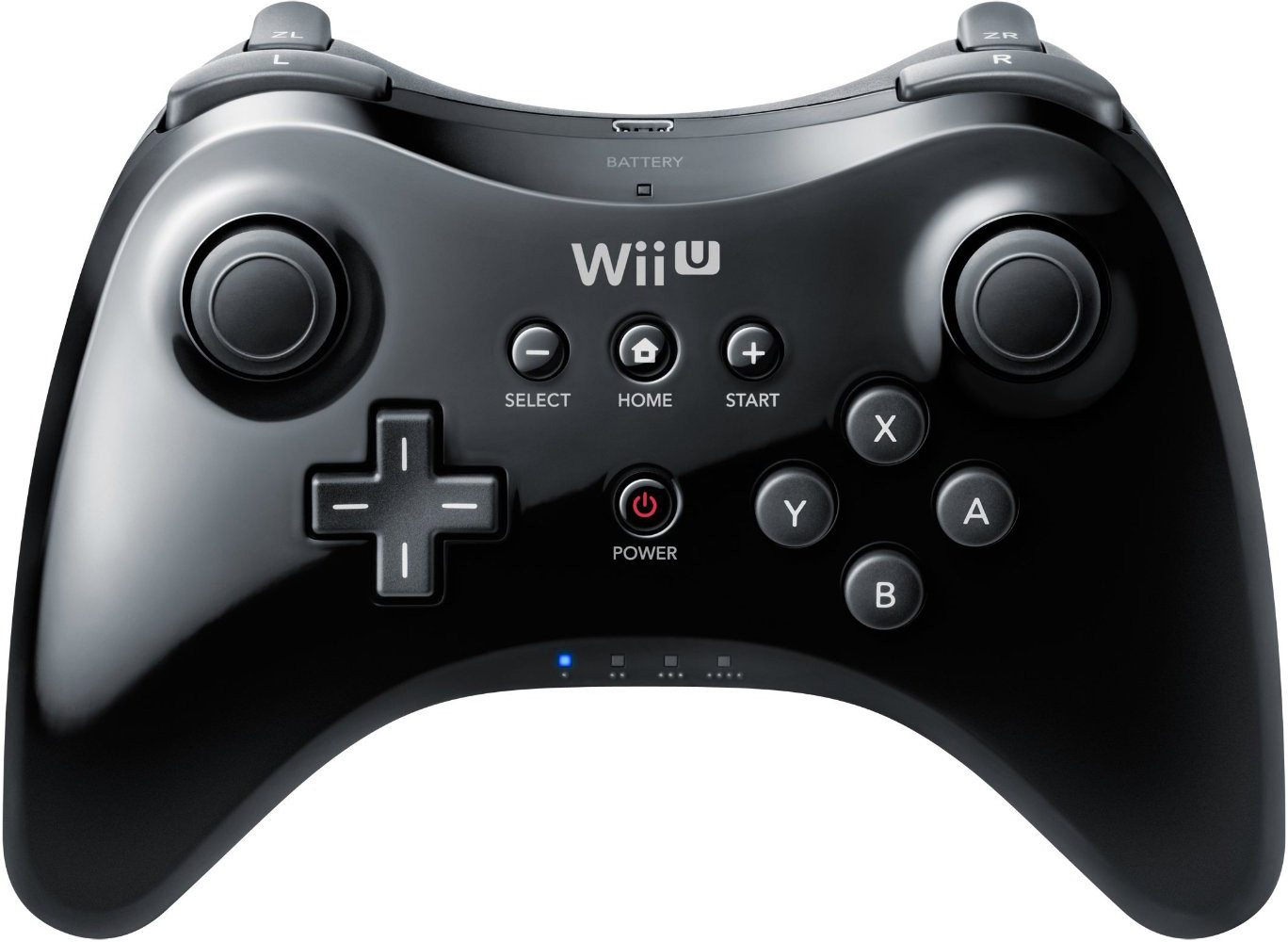 Image of Nintendo Controller Pro voor Wii U (zwart)