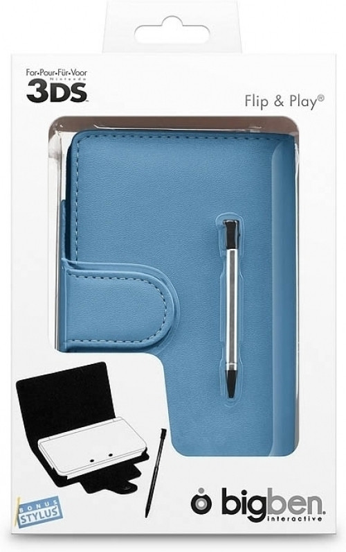 Big Ben Flip and Play Case 3DSFLIPNPLAY (Lichtblauw)
