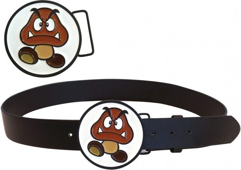 Image of Nintendo - Goomba Buckle with Belt