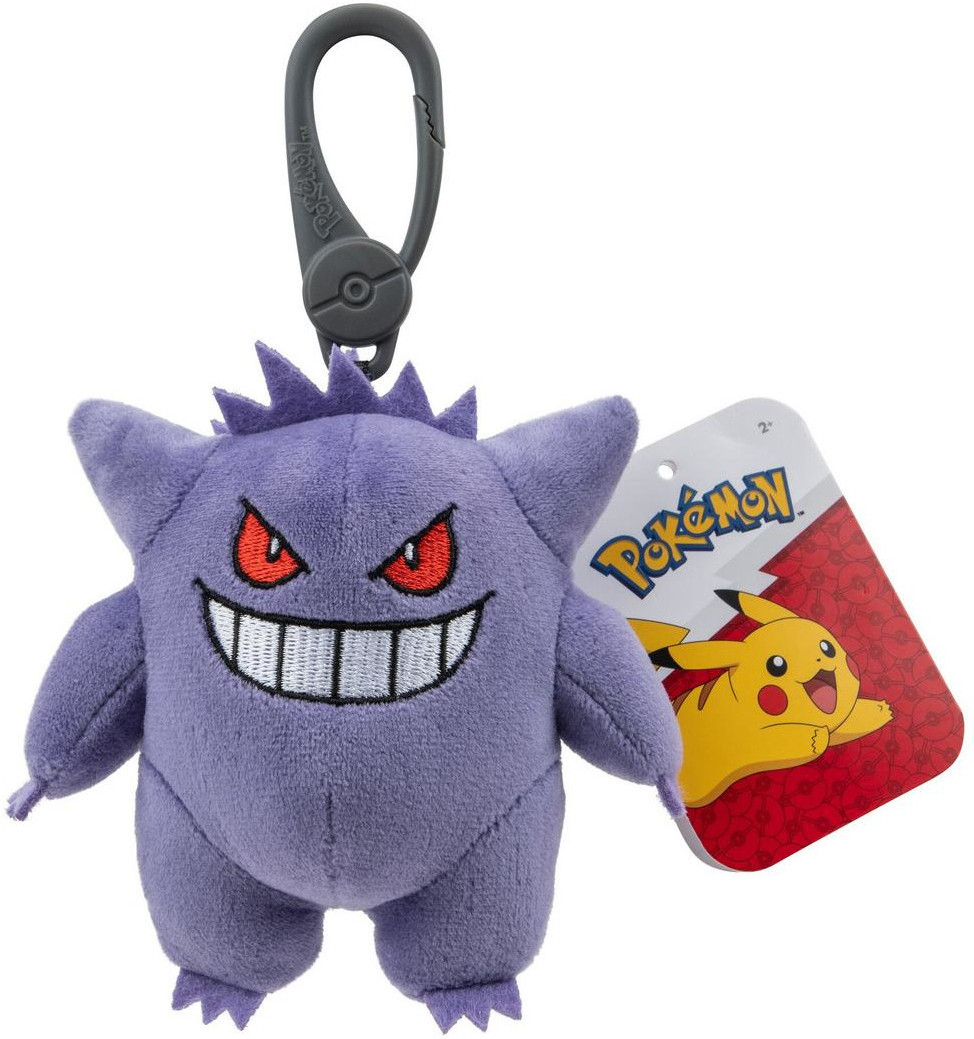 Pokemon Clip-On Pluche - Gengar afbeelding