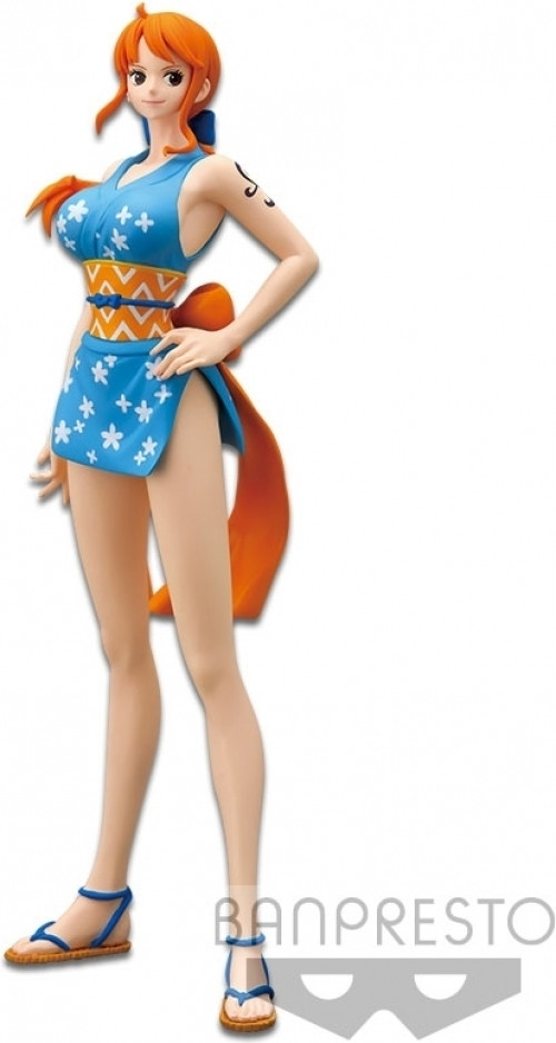 One Piece Glitter & Glamours Figure - Wanokuni Style Nami (Ver. A)