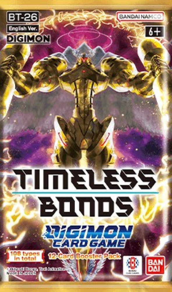 Bandai Digimon TCG BT-26 Timeless Bonds Booster Pack
