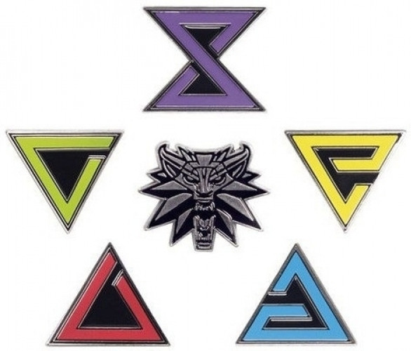 The Witcher 3 - The Wild Hunt Enamel Pin Set