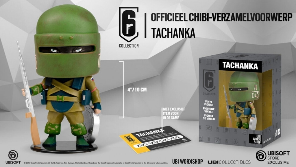 Six Collection Chibi Vinyl Figure - Tachanka