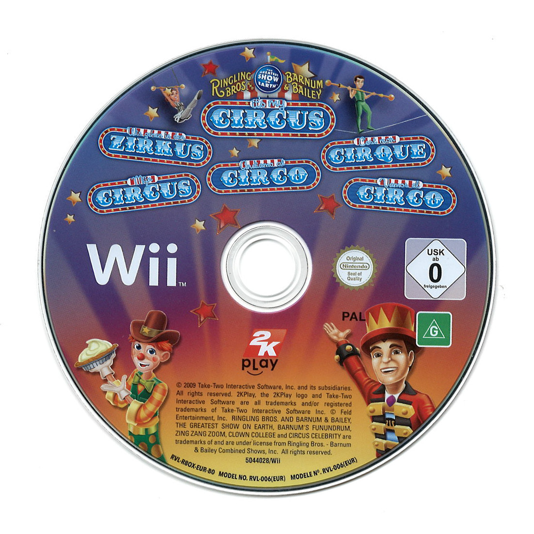 Mijn Circus (losse disc)