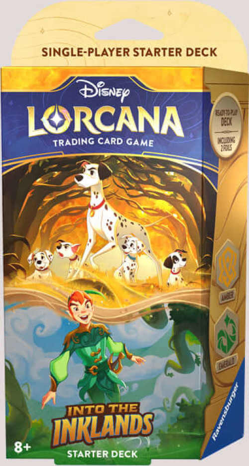 Disney Lorcana - Into the Inklands Starter Deck - Peter Pan & Pongo