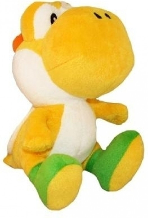 Image of Super Mario Pluche - Yellow Yoshi (16cm)