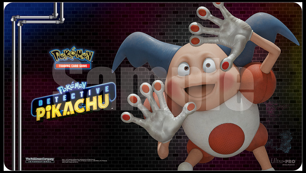 Pokemon TCG Detective Pikachu Playmat - Mr. Mime