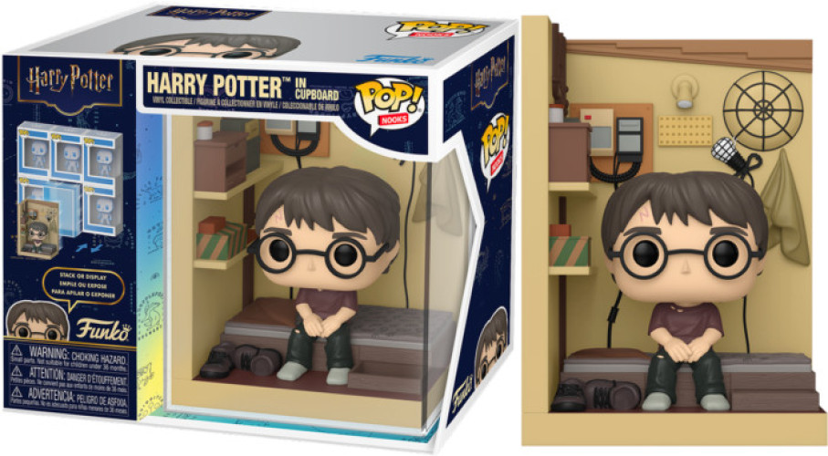 Harry Potter Funko Pop Nooks Vinyl: Harry Potter in Cupboard afbeelding