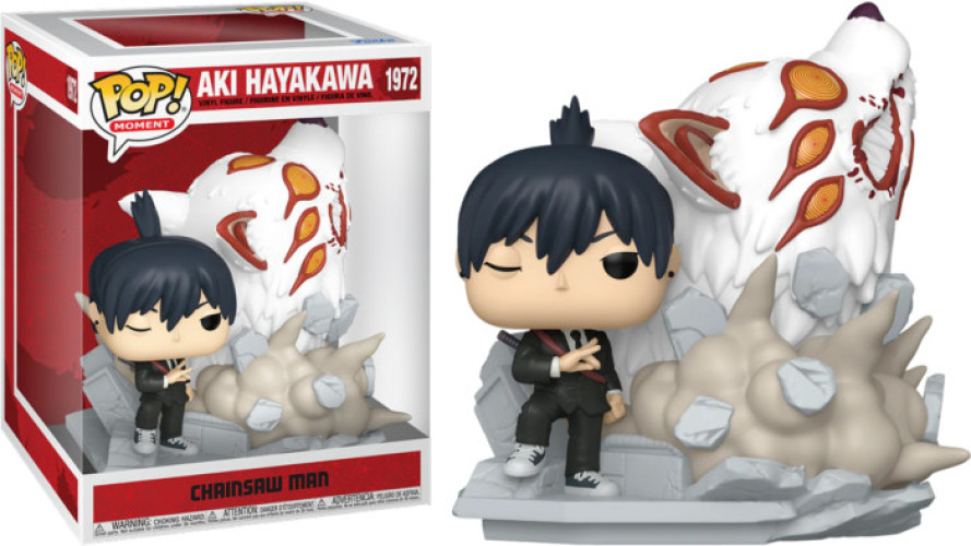 Chainsaw Man Funko Pop! Moment Vinyl Aki Hayakawa (Fox Devil)