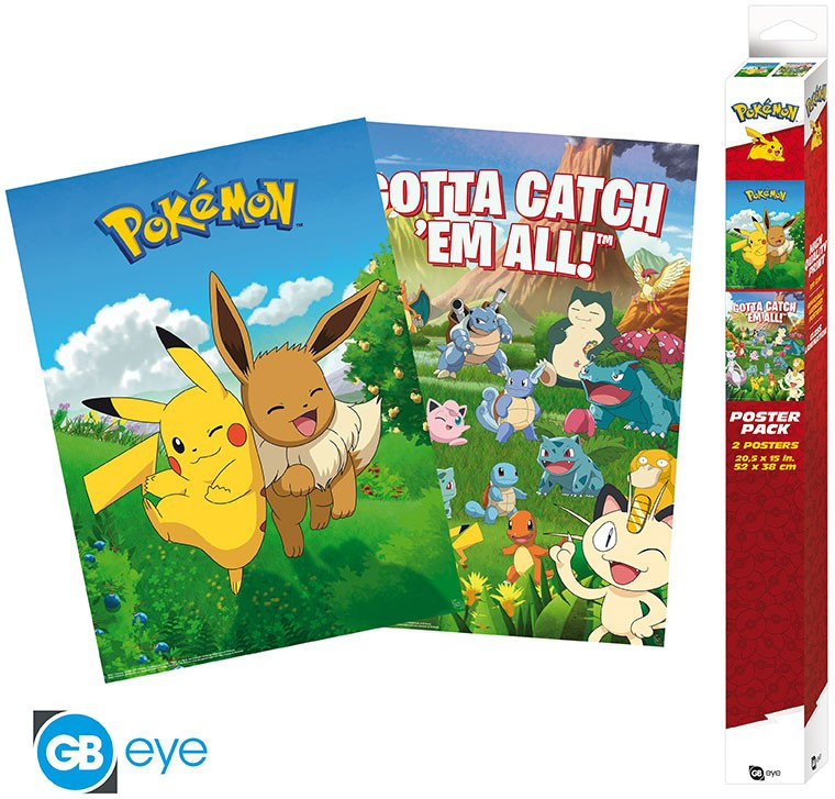 Pokémon Poster Pack - Environments afbeelding