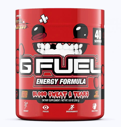 GFuel Energy Formula - Blood Sweat & Tears Tub