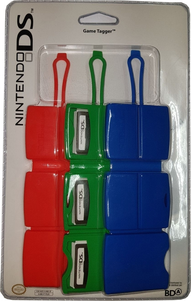 DS Game Tagger Rood/Groen/Blauw(BDA)