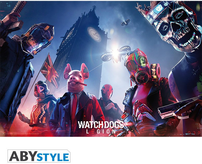 Watch Dogs Legion Keyart Poster
