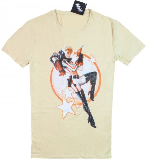 Fallout T-Shirt Nuka Cola Pinup Beige