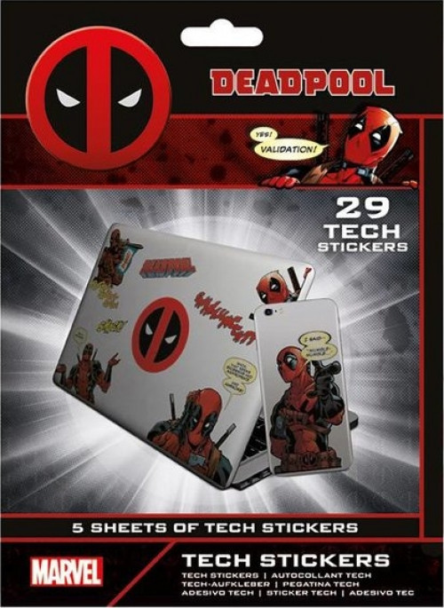 Deadpool - Tech Stickers