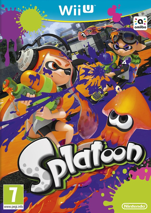 Splatoon (verpakking Duits, game Engels)