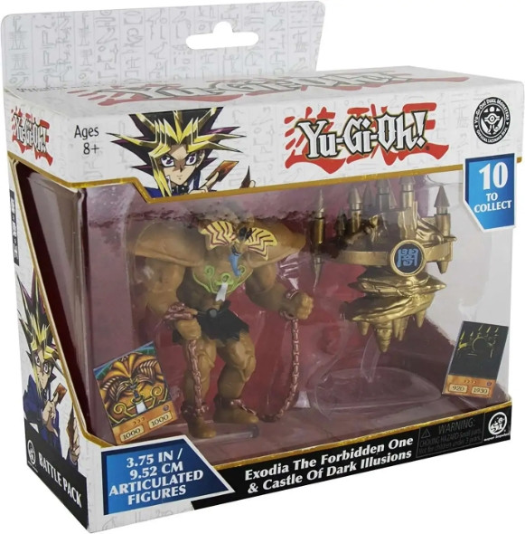 Yu-Gi-Oh! Action Figure Double Pack - Exodia The Forbidden One & Castle of Dark Illusions