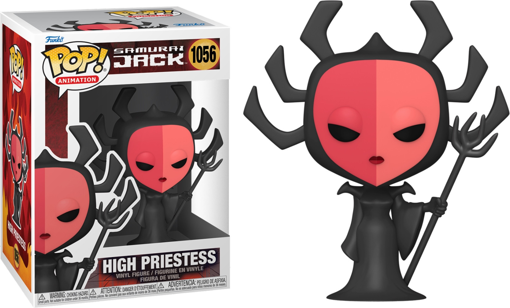 Samurai Jack Funko Pop Vinyl: High Priestess (1056) afbeelding