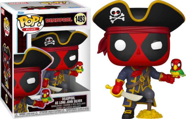 Deadpool Funko Pop Vinyl Deadpool as Long John Silver