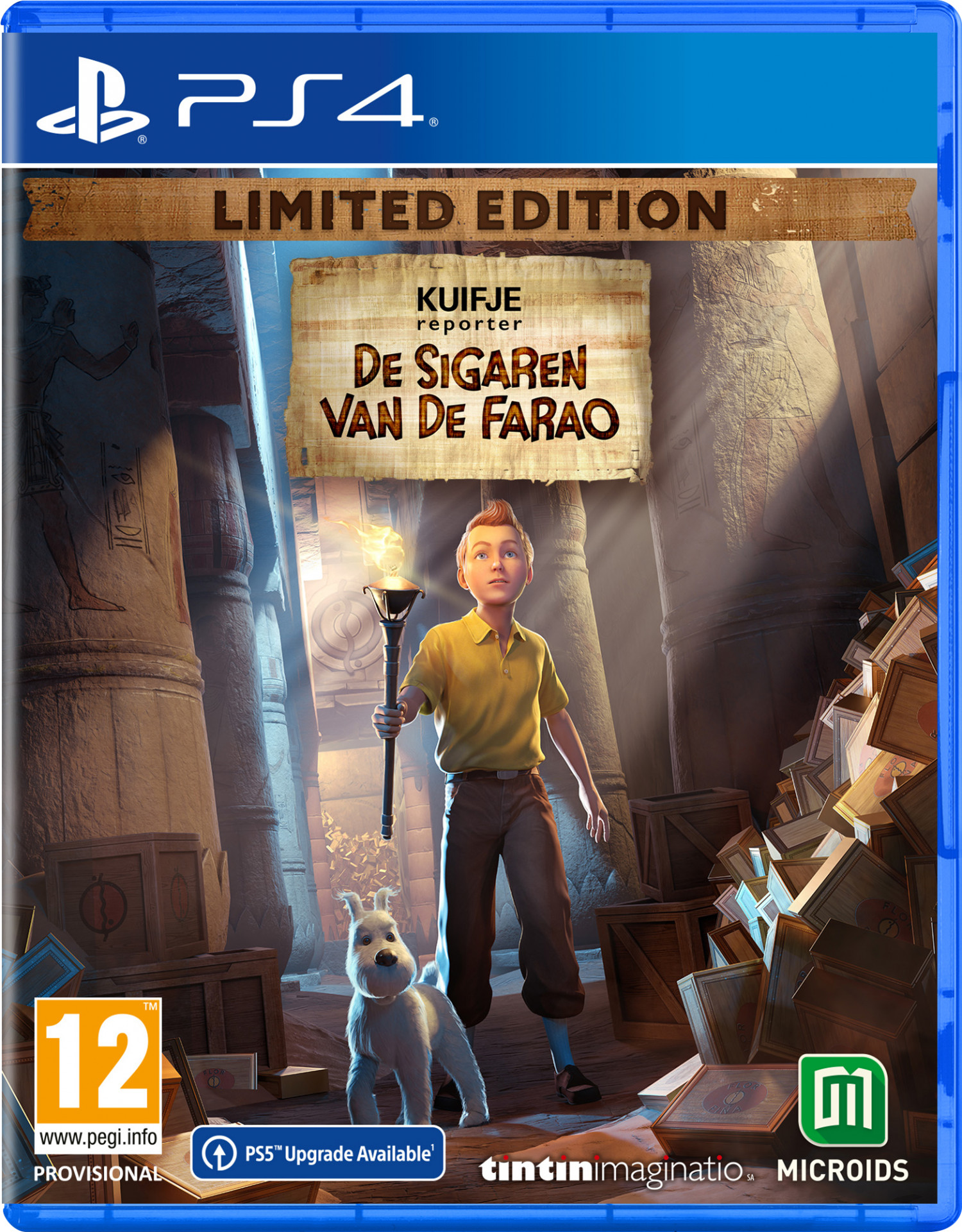 Kuifje Reporter: De Sigaren van de Farao Limited Edition