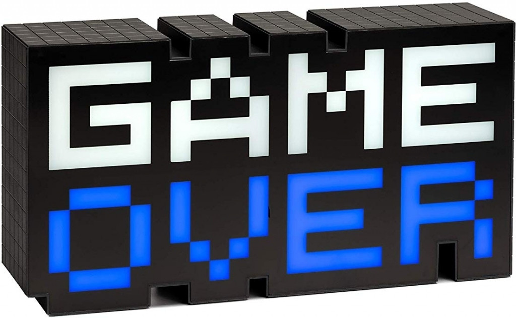 8-Bit Game Over Light